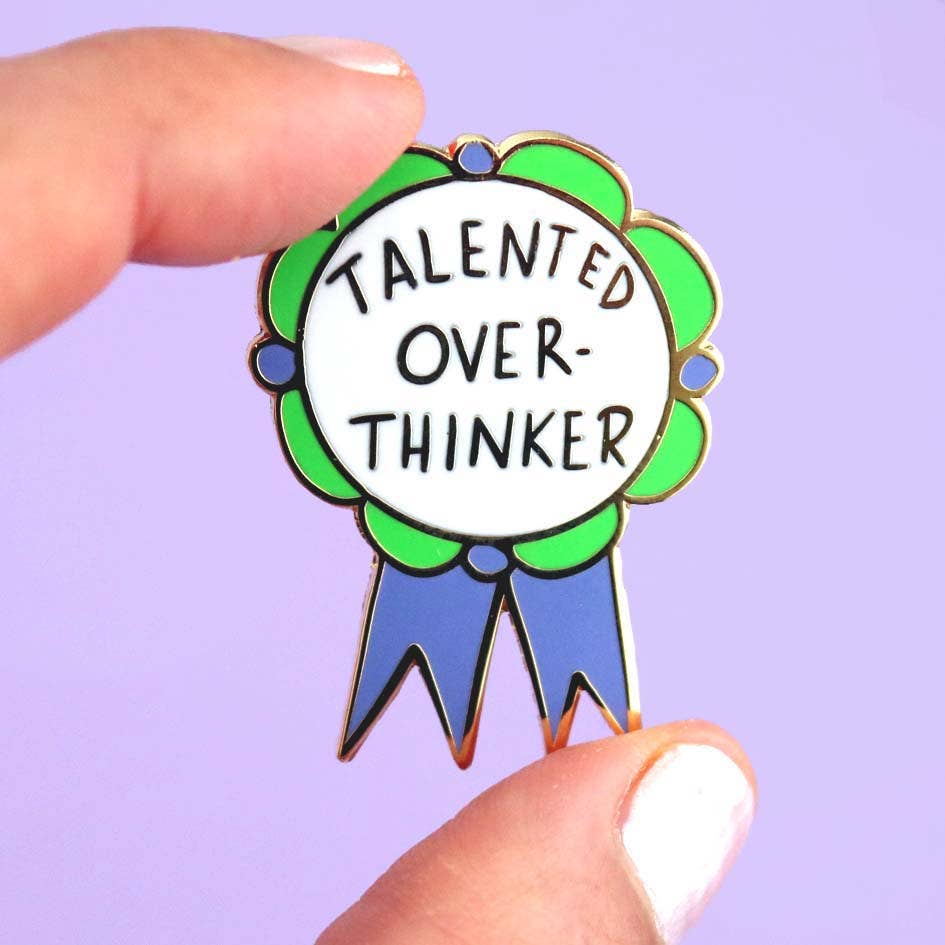 Jubly-Umph - Talented Over-Thinker Lapel Pin