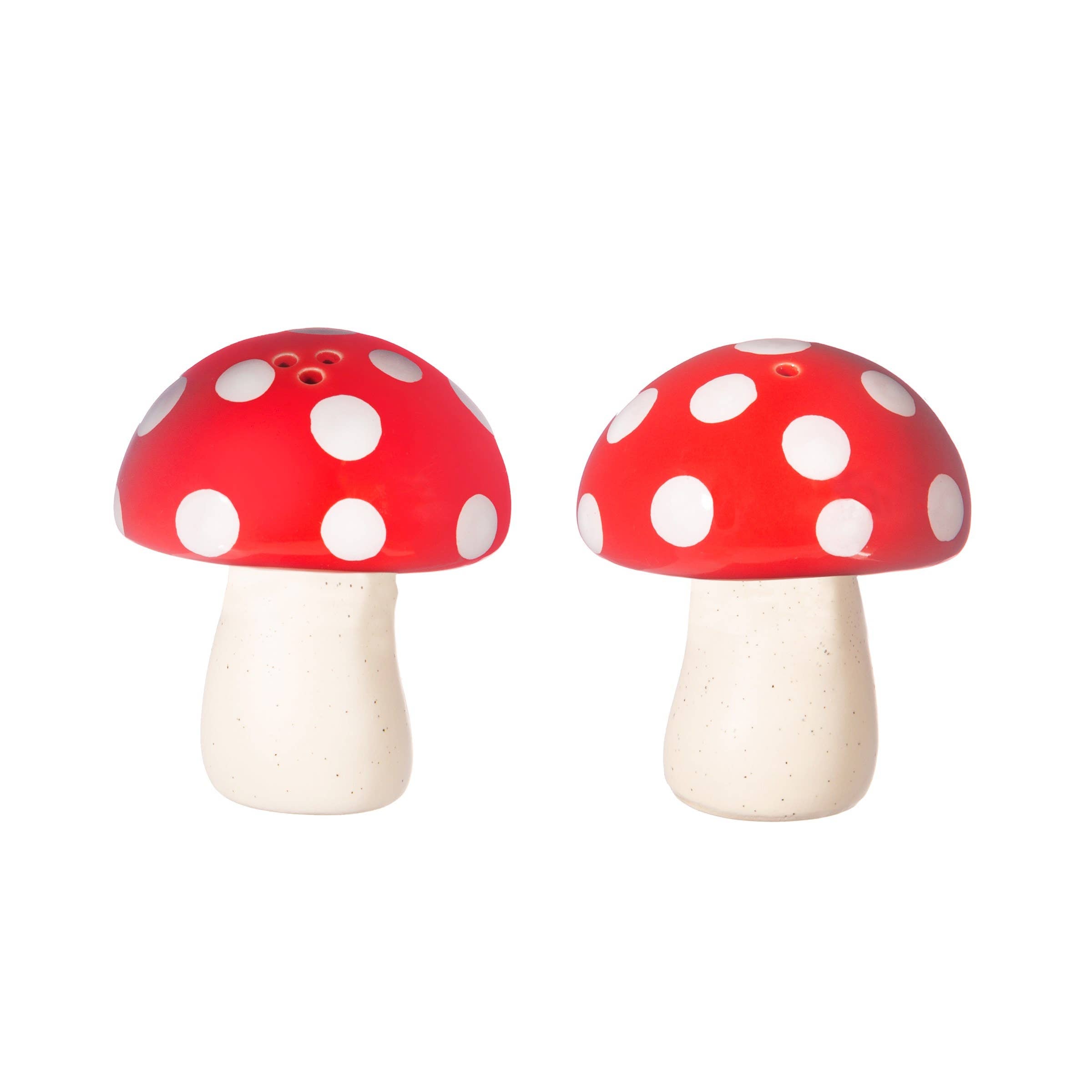 Sass & Belle Europe - Red Mushroom Salt and Pepper Set