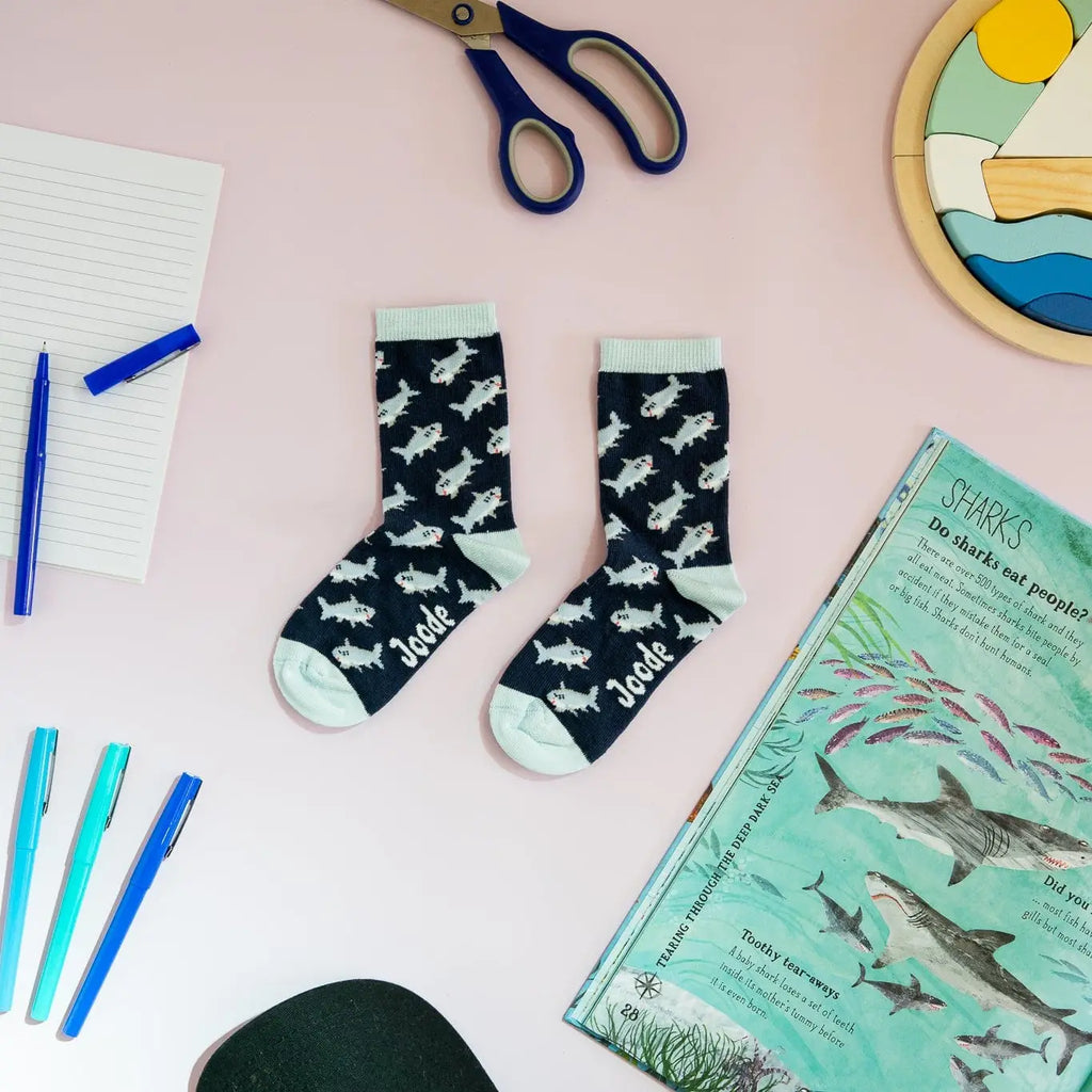 SHARK  - JOODE KIDS SOCKS