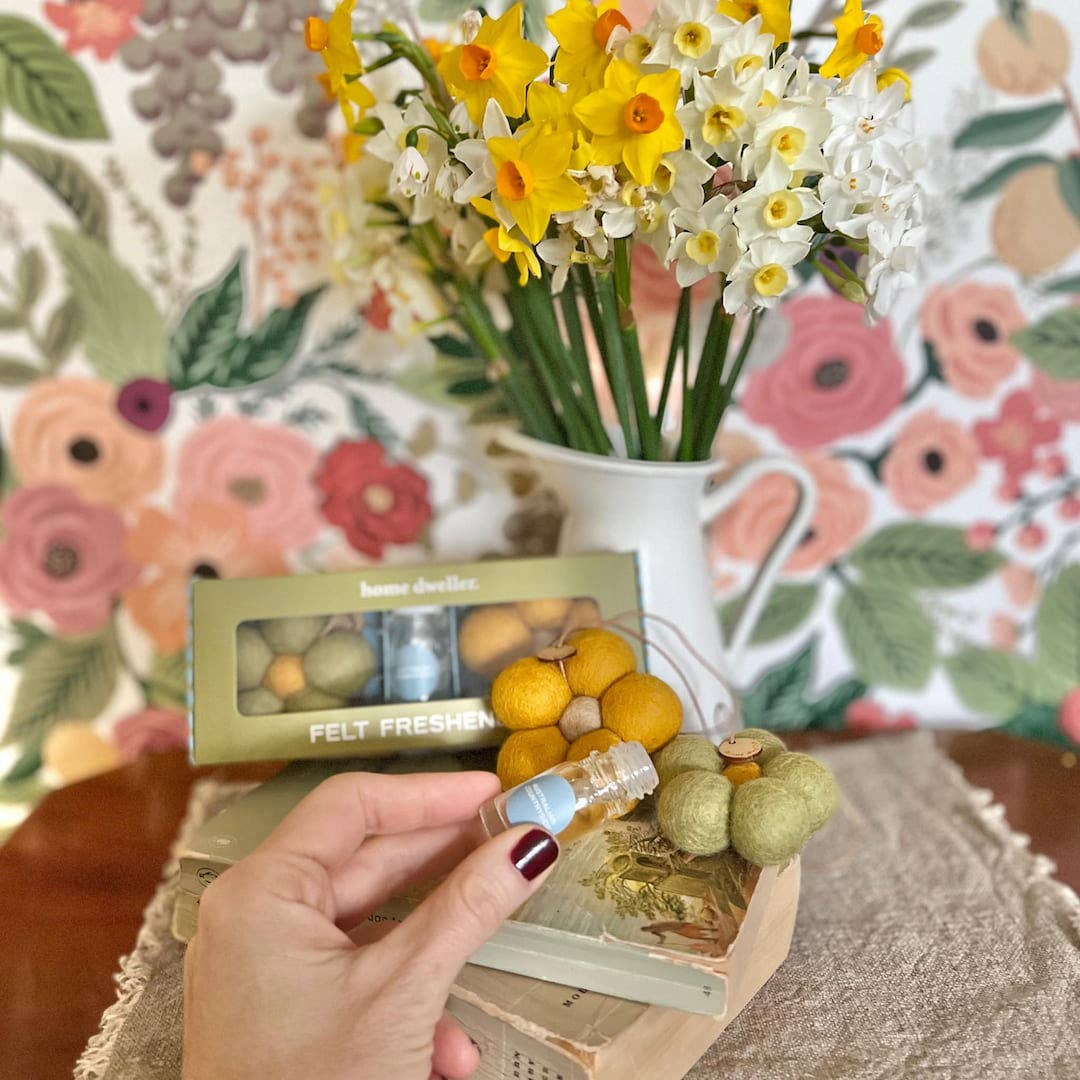 Felt Flower Fresheners - Australian Countryside - Hello Annie Parkdale