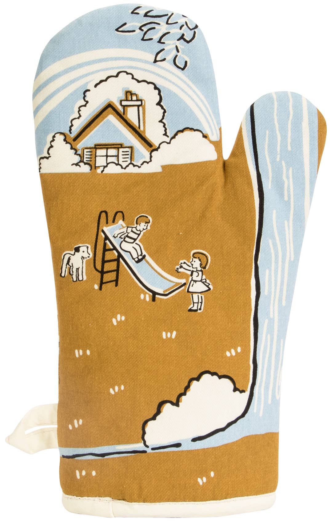 Optoco - Oven Mitt - Love My Asshole Kids