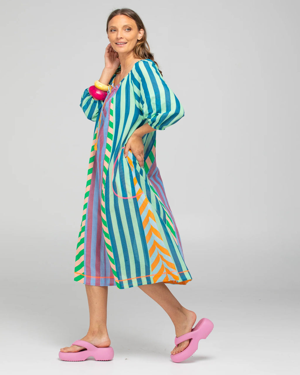 BOOM SHANKAR LUCIA DRESS - CAPRI SPLICED - SS26