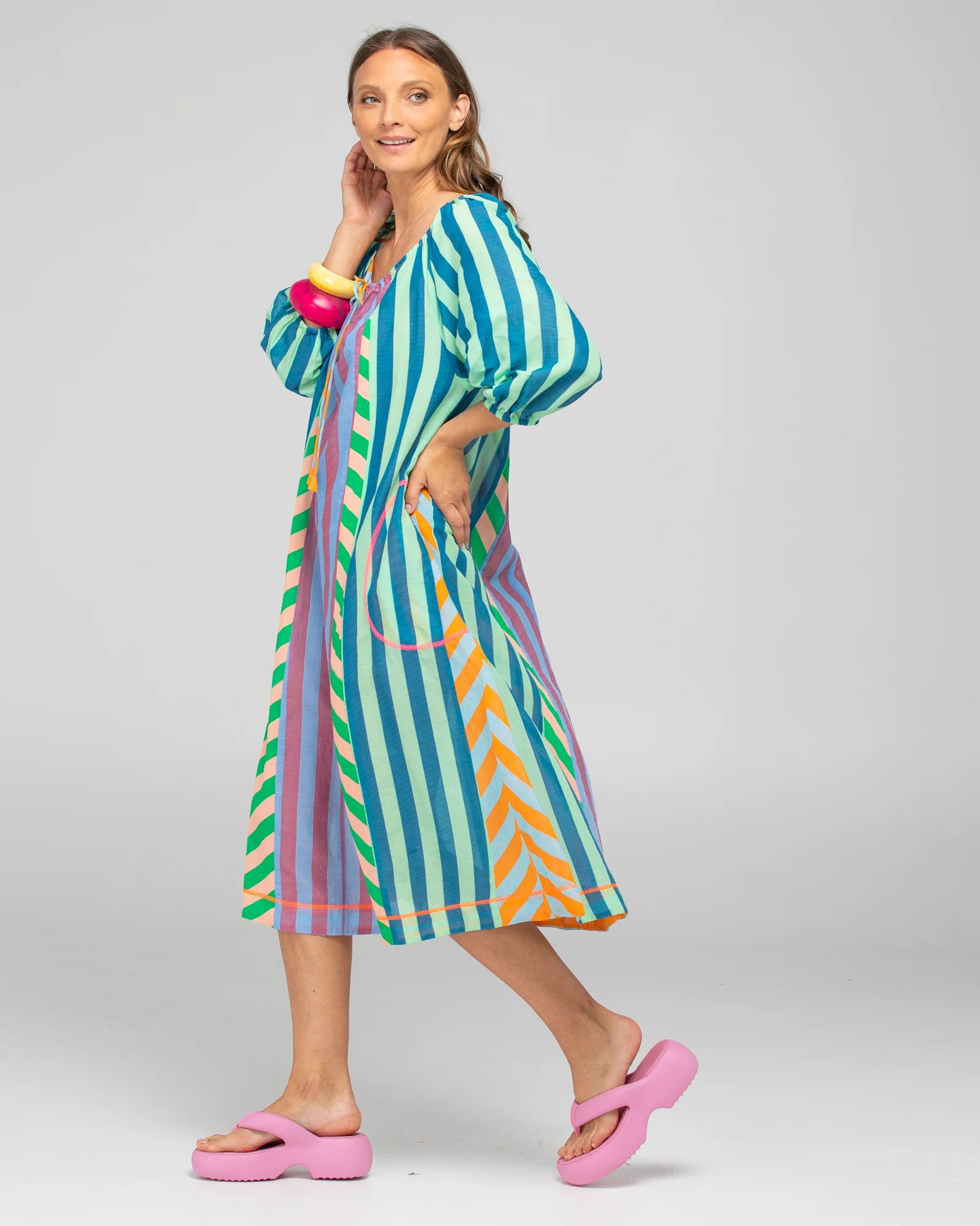 BOOM SHANKAR LUCIA DRESS - CAPRI SPLICED - SS26