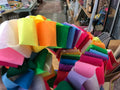 RAINBOW FELT CHAIN GARLAND $12 PER METER
