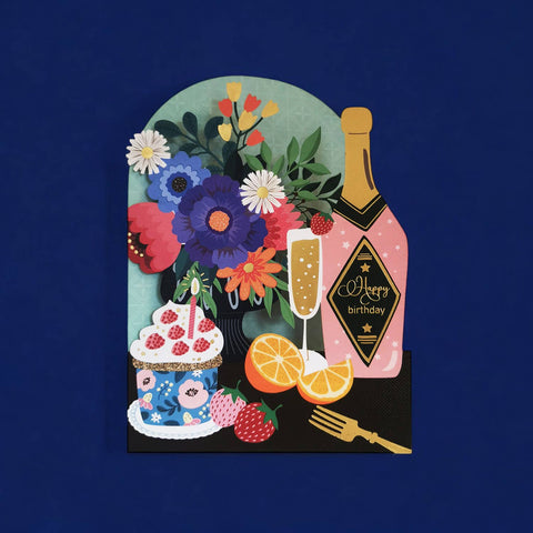 Alljoy Design - Original paper cut card - AL255