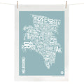 Burbia - Melbourne Tea Towel