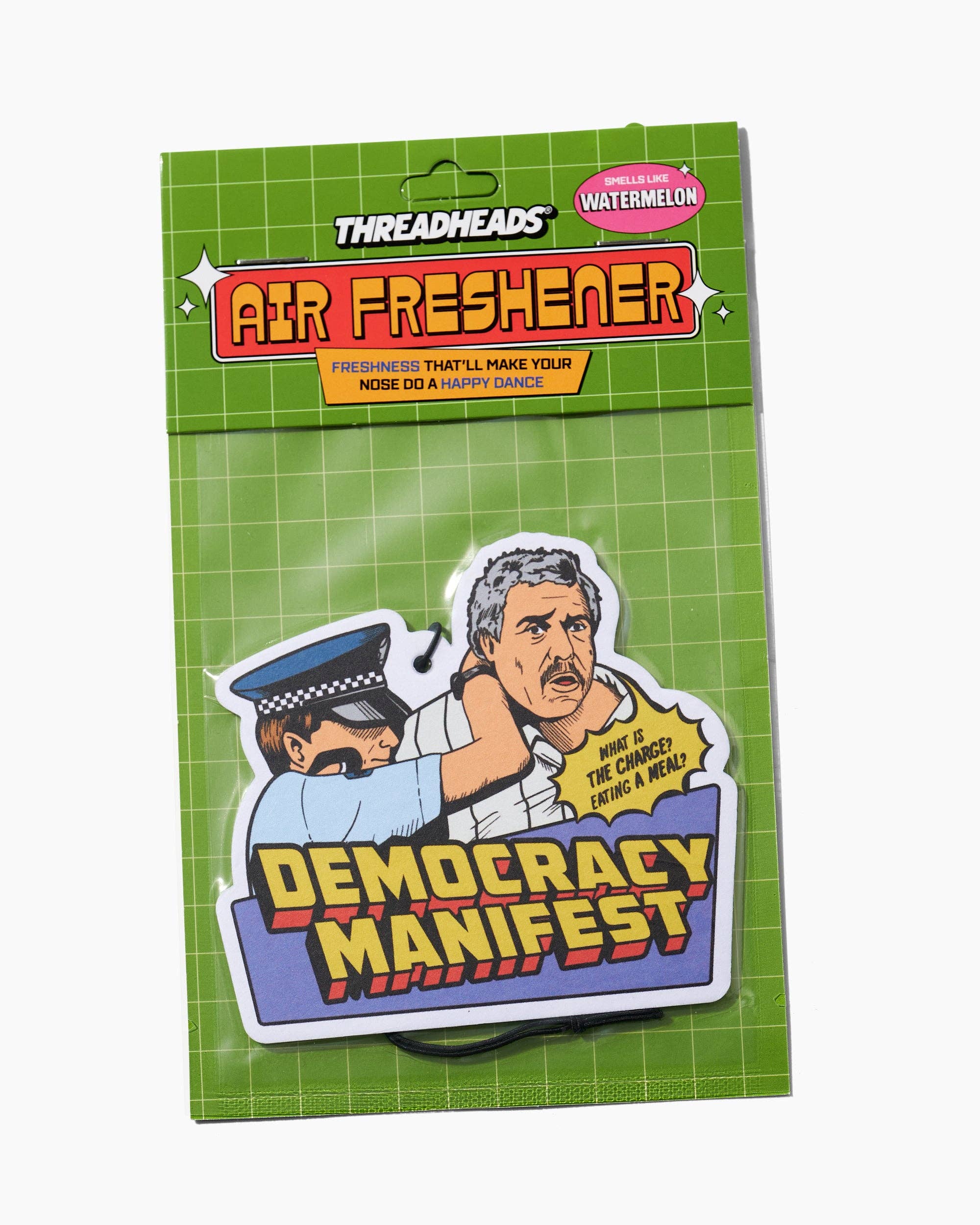 Threadheads - Democracy Manifest Air Freshener - Watermelon