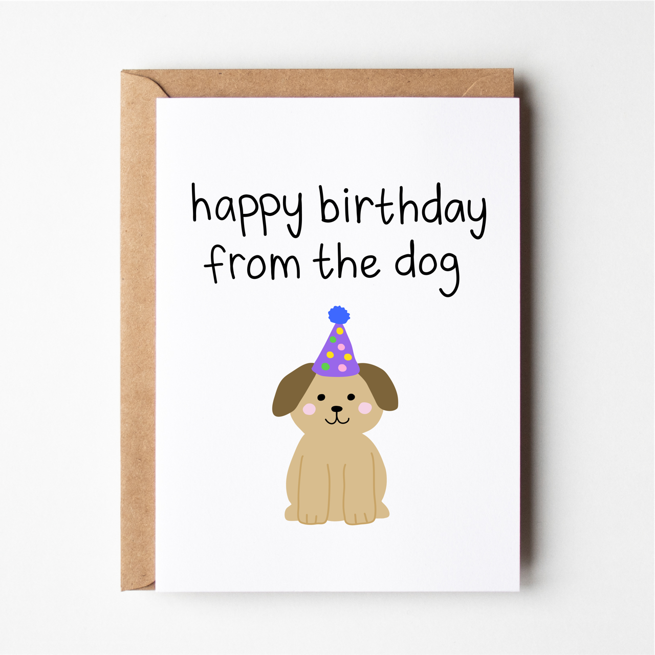 Friends of Henry Paper Co - Happy Birthday from the dog