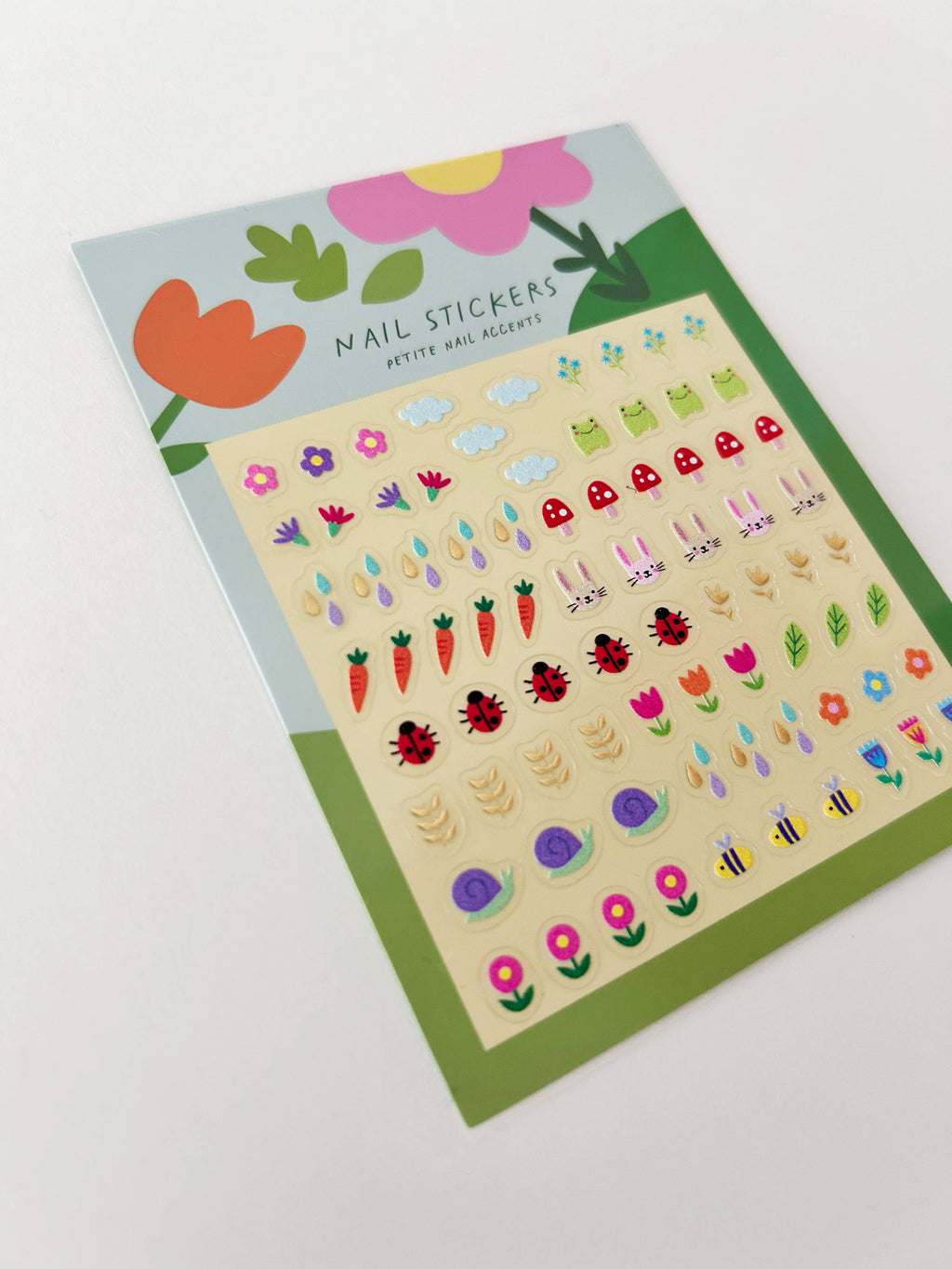 Girl of All Work - Garden Charms Nail Stickers