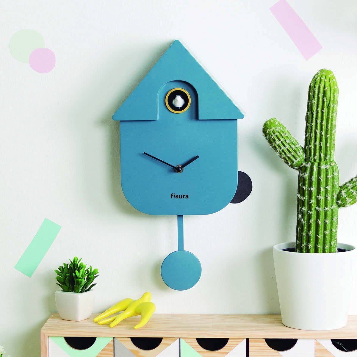 Fisura - Cuckoo Clock Casita Blue