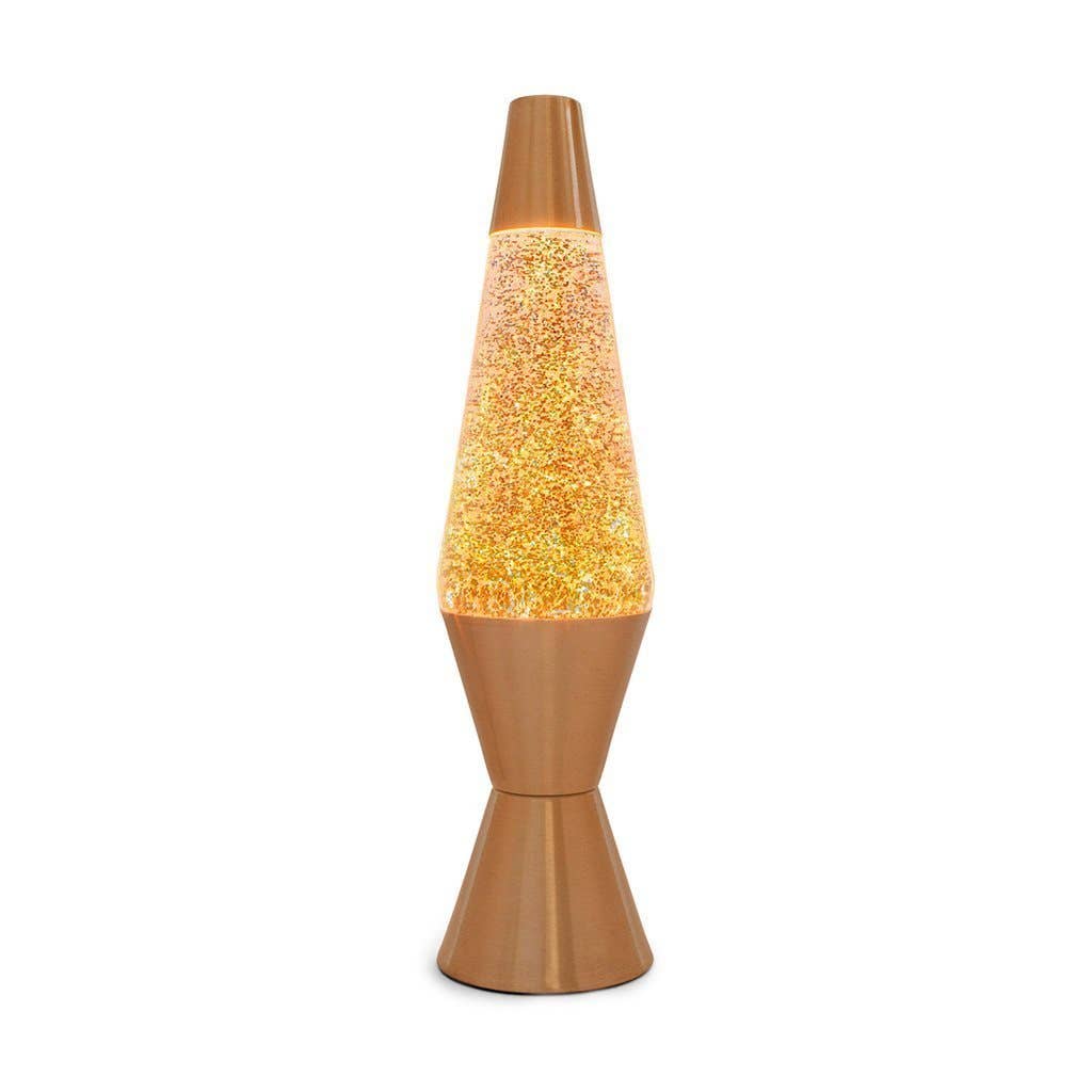 Fisura - Glitter bullet lava lamp (EU plug, voltage 220-240 V)