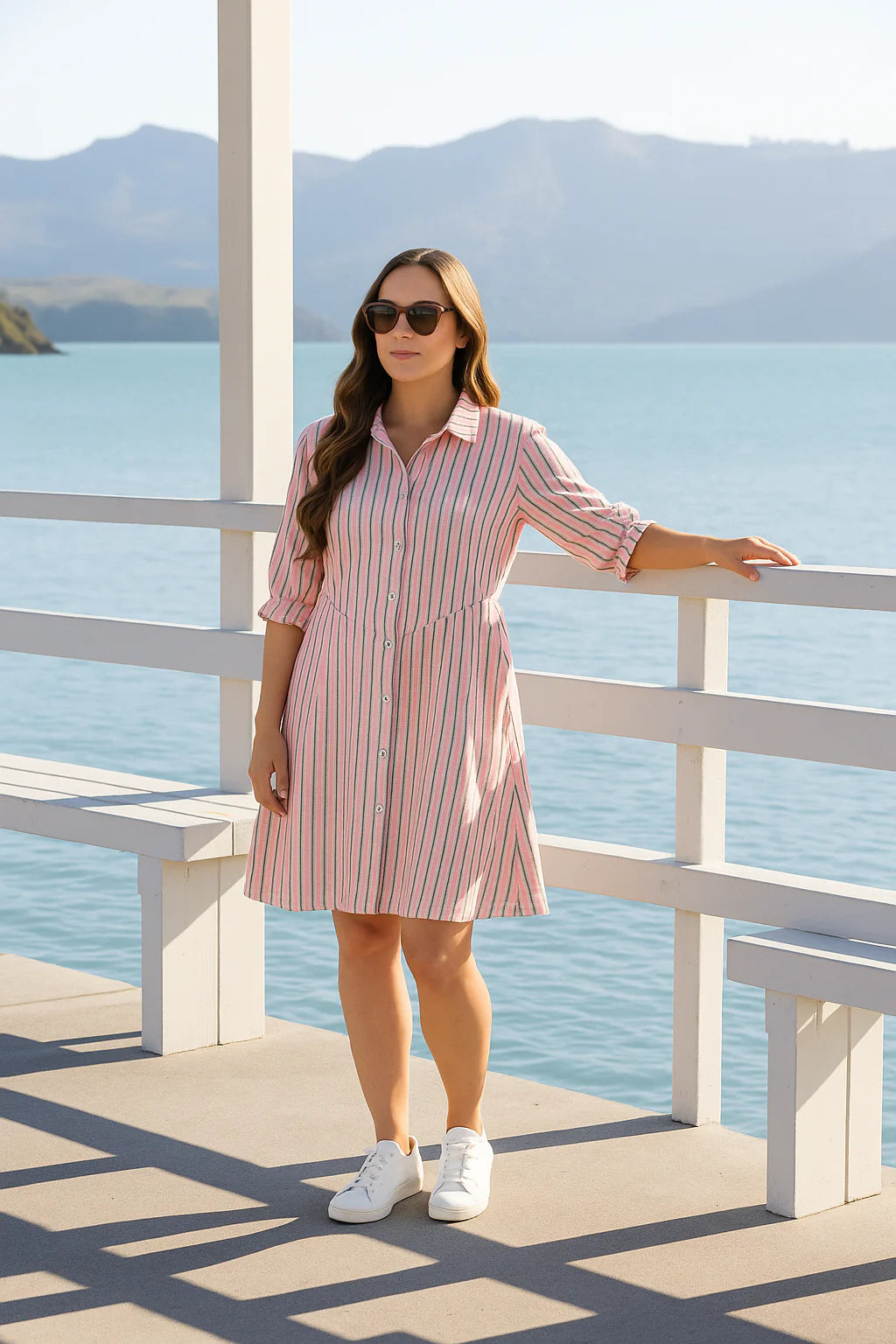 KNEWE - PIPER DRESS - CANDY APPLE