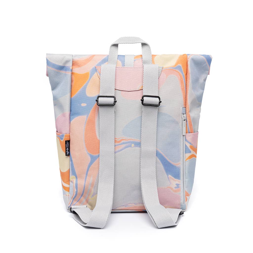LEFRIK EU - Roll Mini Printed Marble Backpack