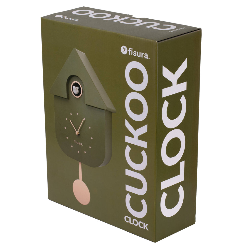 FISURA - OLIVE HOUSE CUCKOO CLOCK