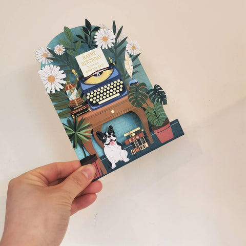 Alljoy Design - Original paper cut card - AL253