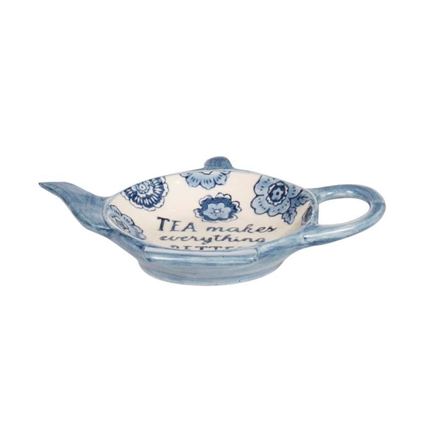 Sass & Belle Europe - Blue Willow Floral Trinket Dish