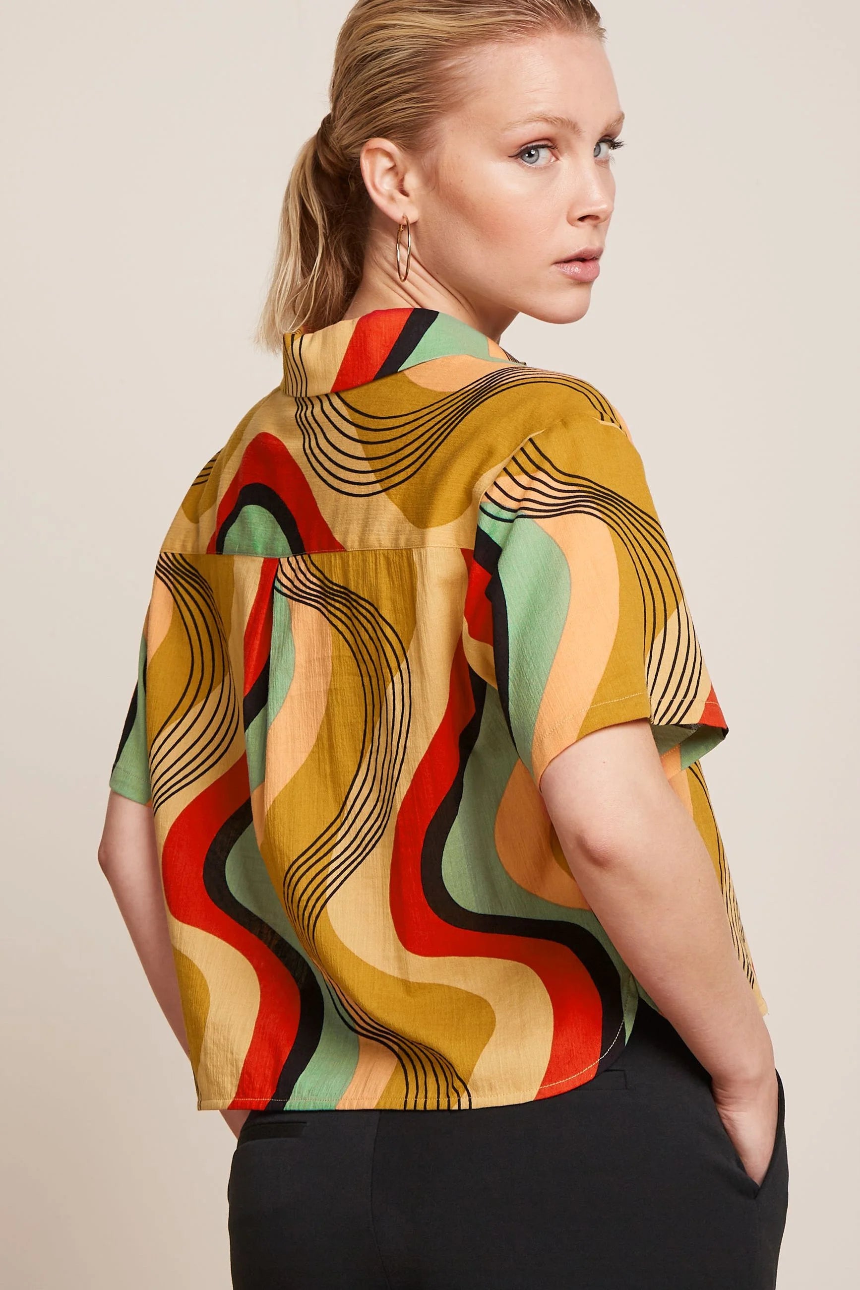 EVELINA BLOUSE FALAISE - HARVEST YELLOW - KING LOUIE