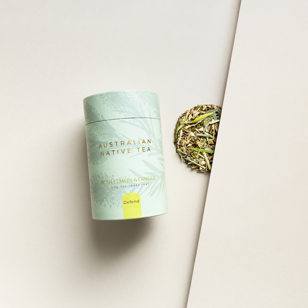 The Rabbit Hole - Australian Native Tea - Bush Lemon & Ginger - Defend