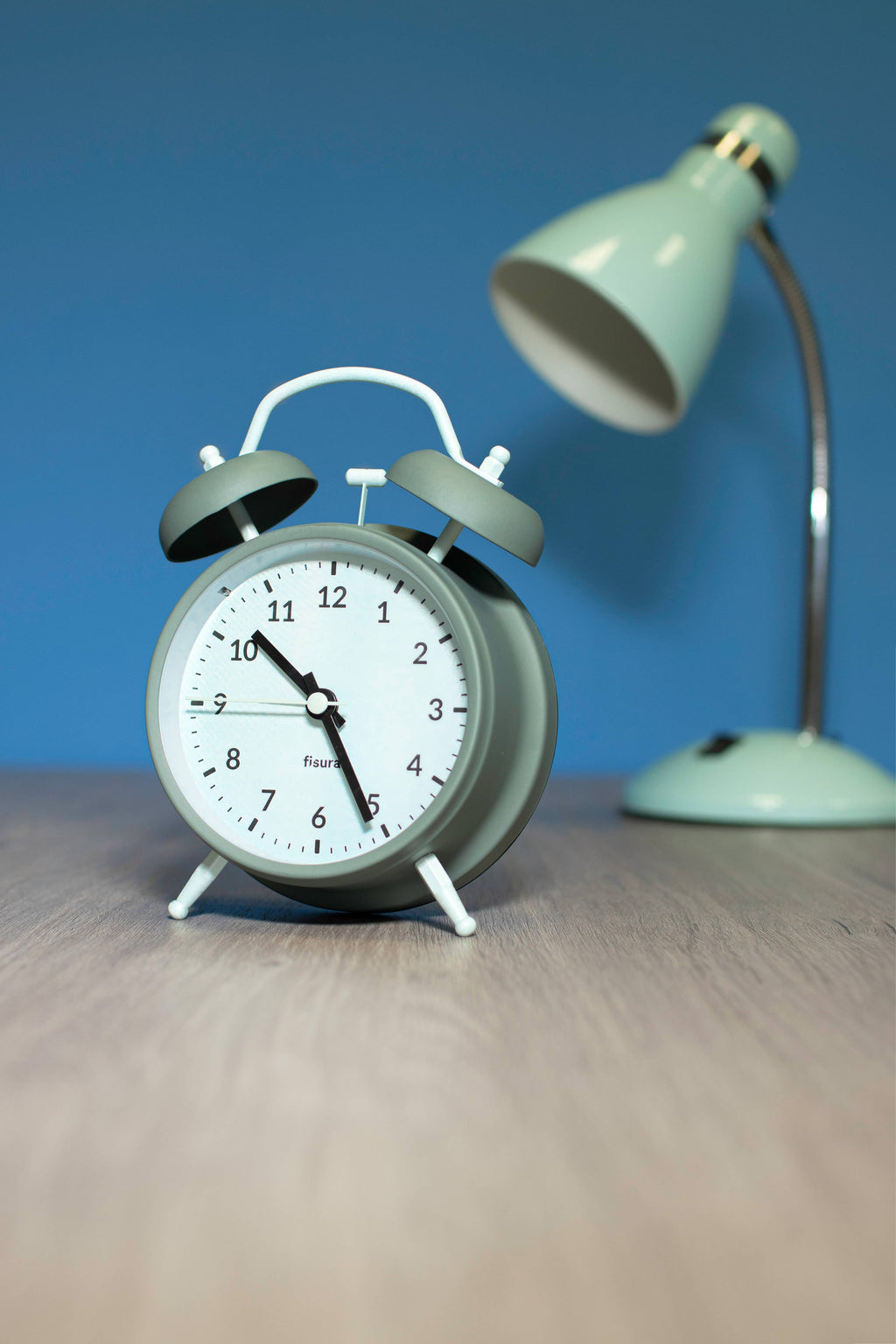 Fisura - Retro Green & Mint Alarm Clock