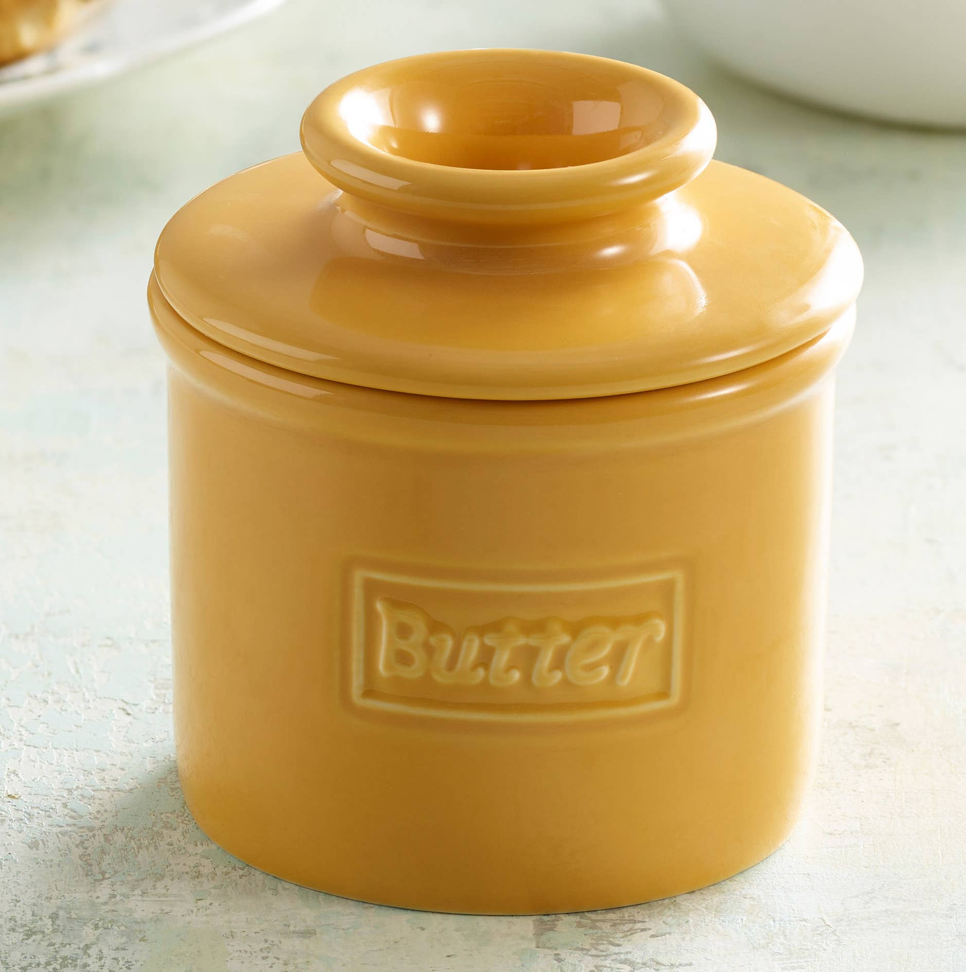 The Original Butter Bell® Crock - The Original Butter Bell® Crock - Cafe Golden Yellow