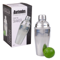 BARTENDER STAINLESS STEEL COCKTAIL SHAKER 550ML