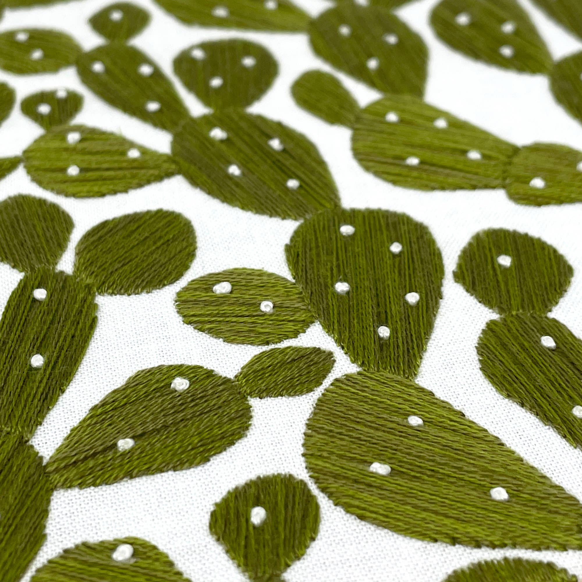 Embroidery and Sage - Prickly Pears - full embroidery kit