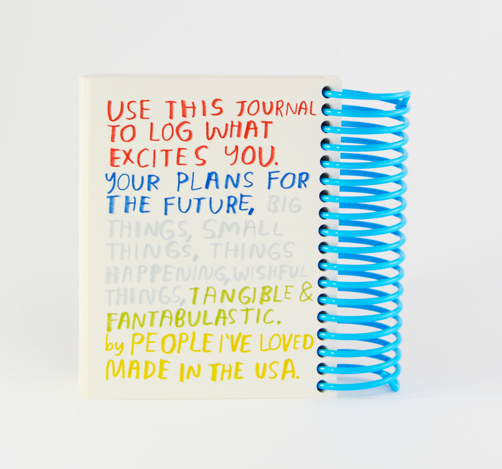 People I've Loved - Things I Am Looking Forward To Journal