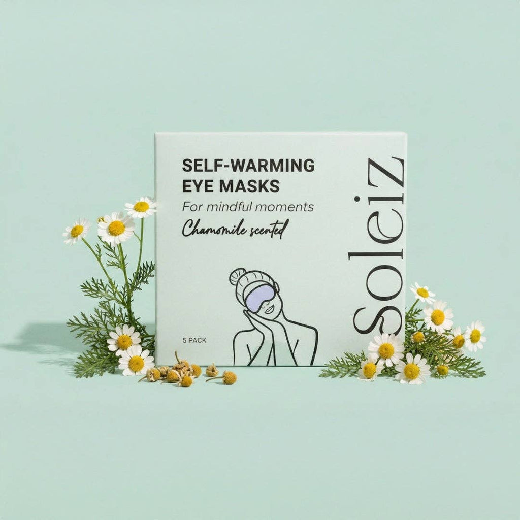 Soleiz - Chamomile Self-Warming Eye Mask (Box of 5)