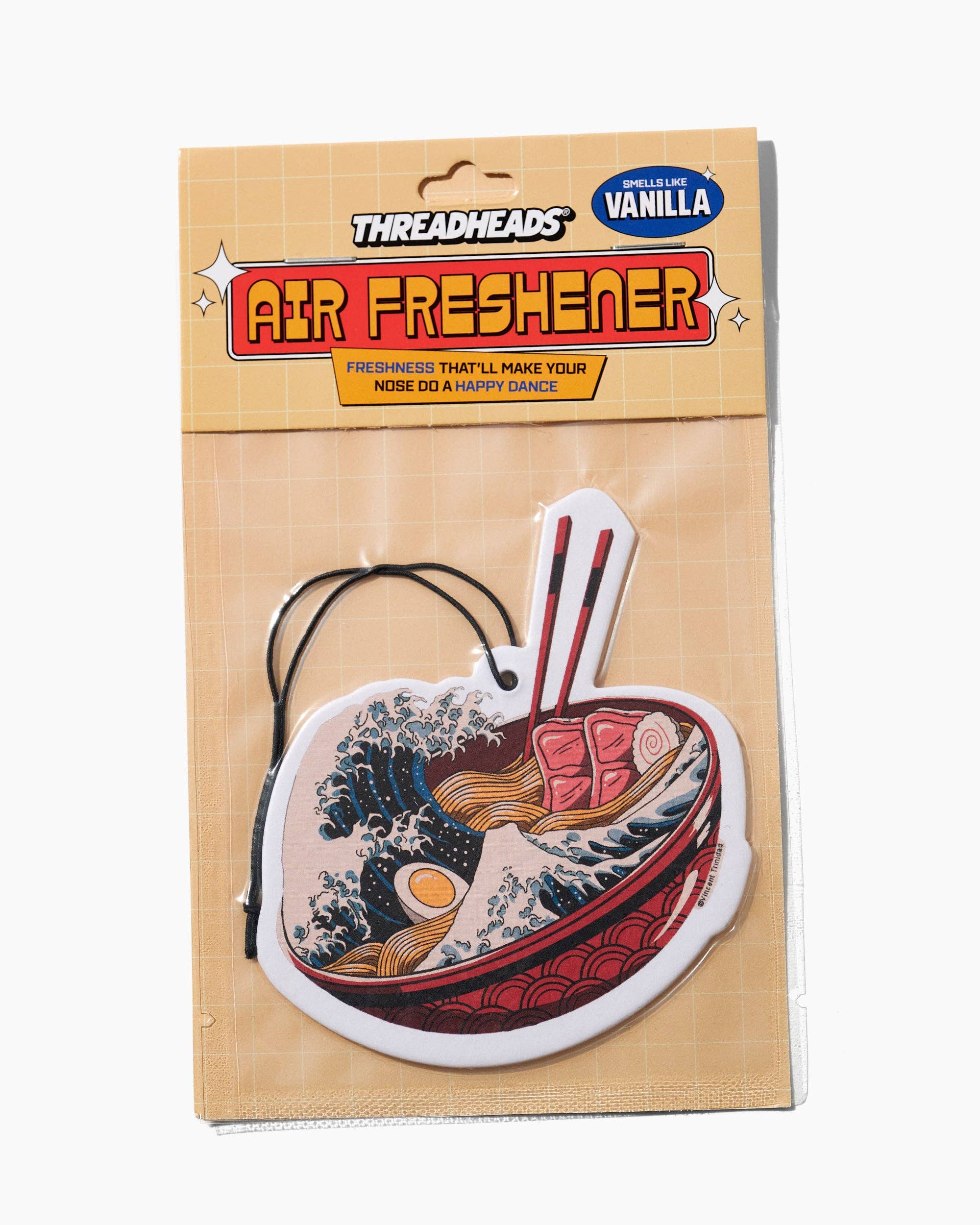 Threadheads - Great Ramen Wave Air Freshener - Vanilla