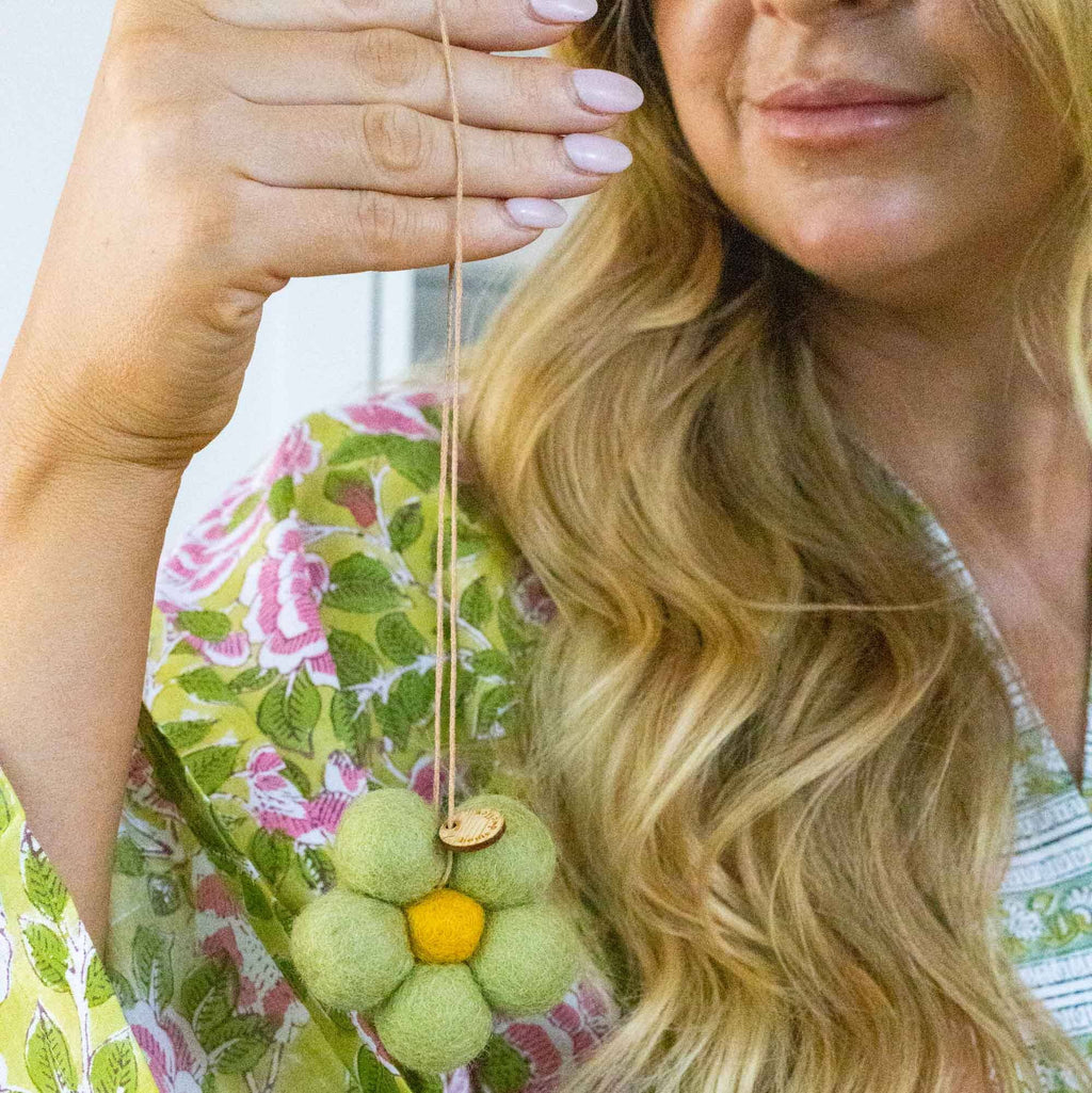 Felt Flower Fresheners - Australian Countryside - Hello Annie Parkdale