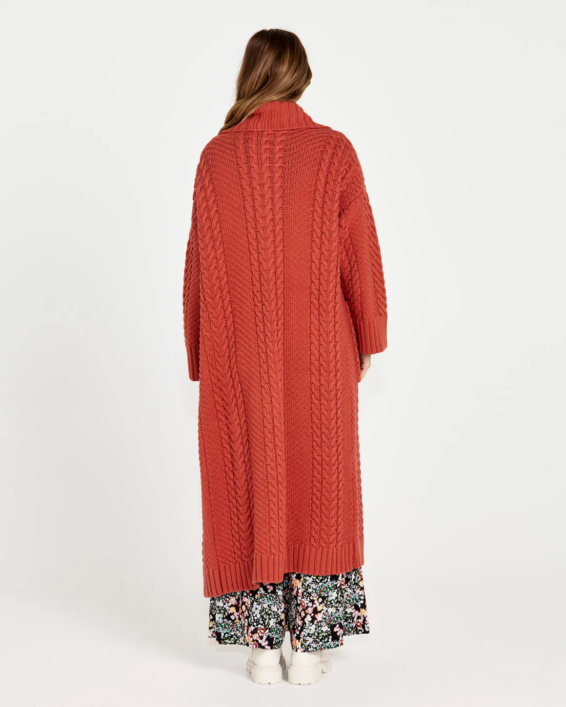 JACINTA CABLE CARDIGAN - OVERSIZED - 0926-2