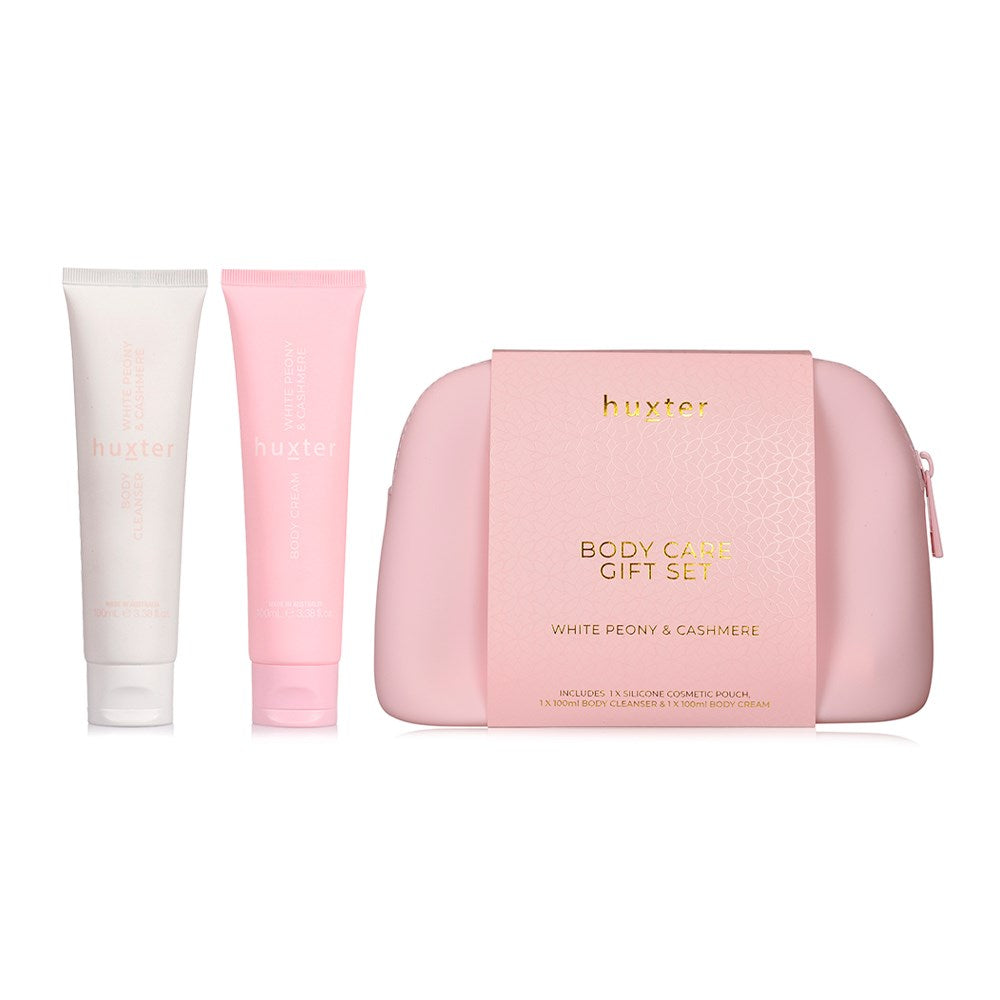 BODY CARE GIFT SET - PINK - WHITE PEONY & CASHMERE