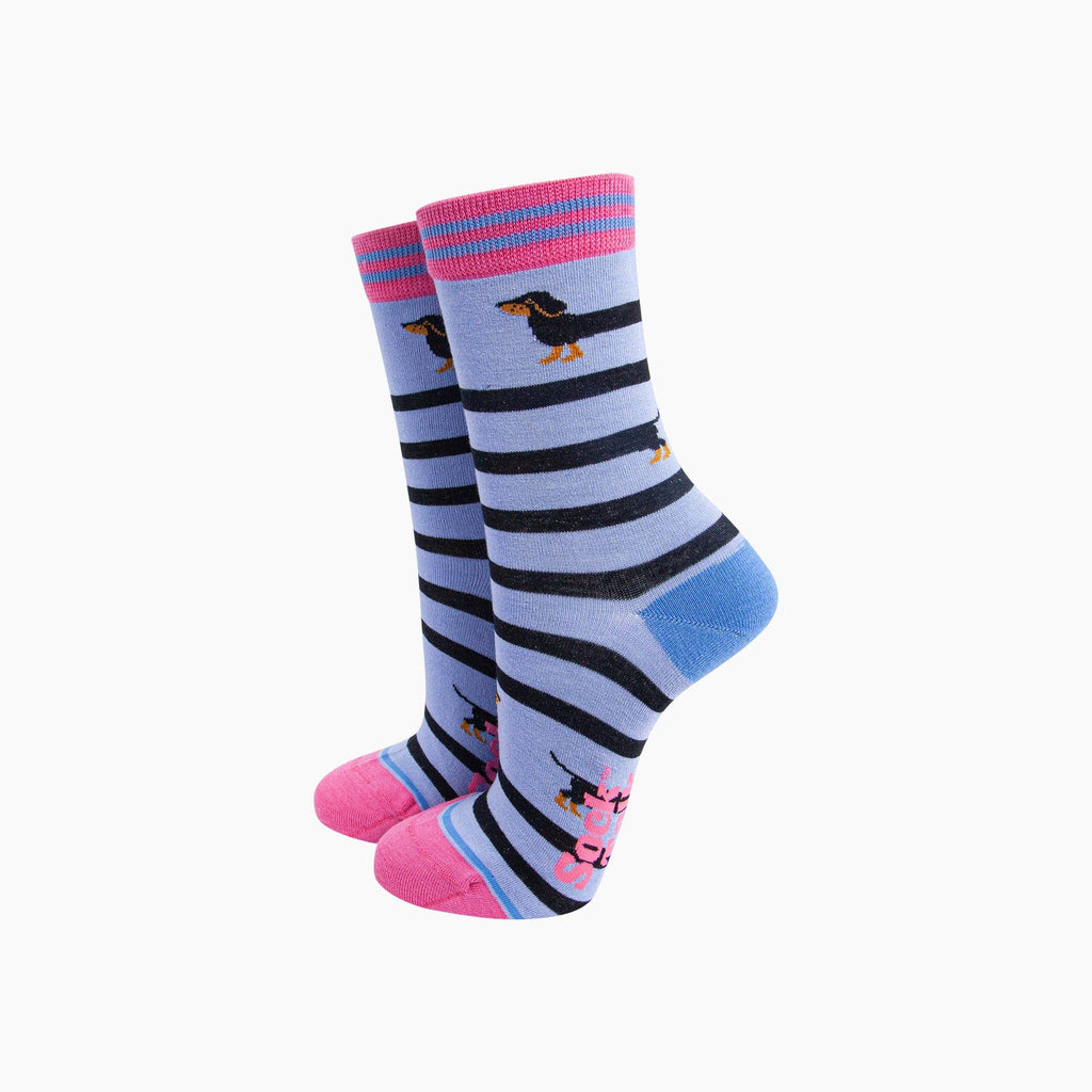 Sock Talk - Winding Sausage Dogs Bamboo Socks Gift Set