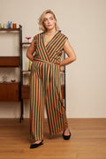 MARY JUMPSUIT PISO STRIPE KING LOUIE