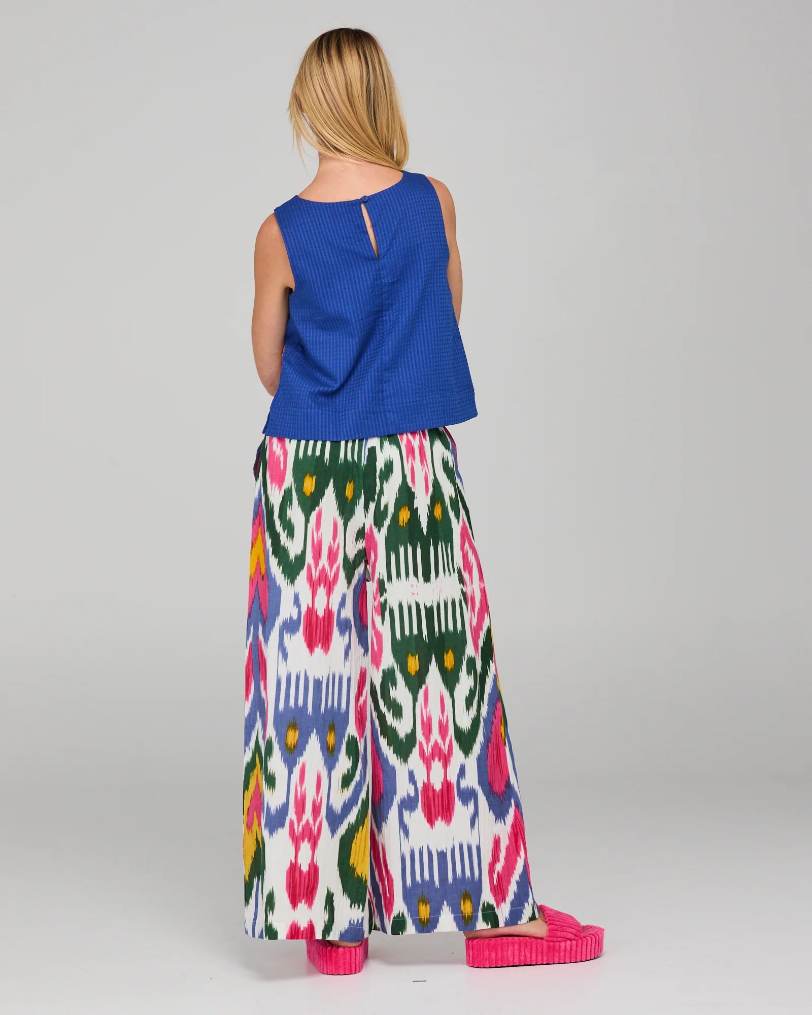 BOOM SHANKAR HARA TOP - BLU - SS26