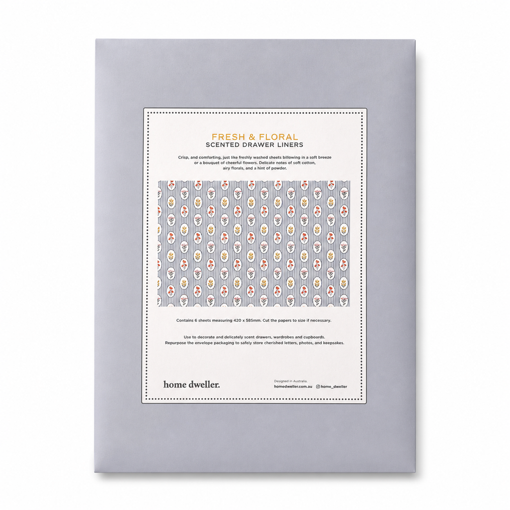 Home Dweller - Scented Drawer Liners - Fresh & Floral