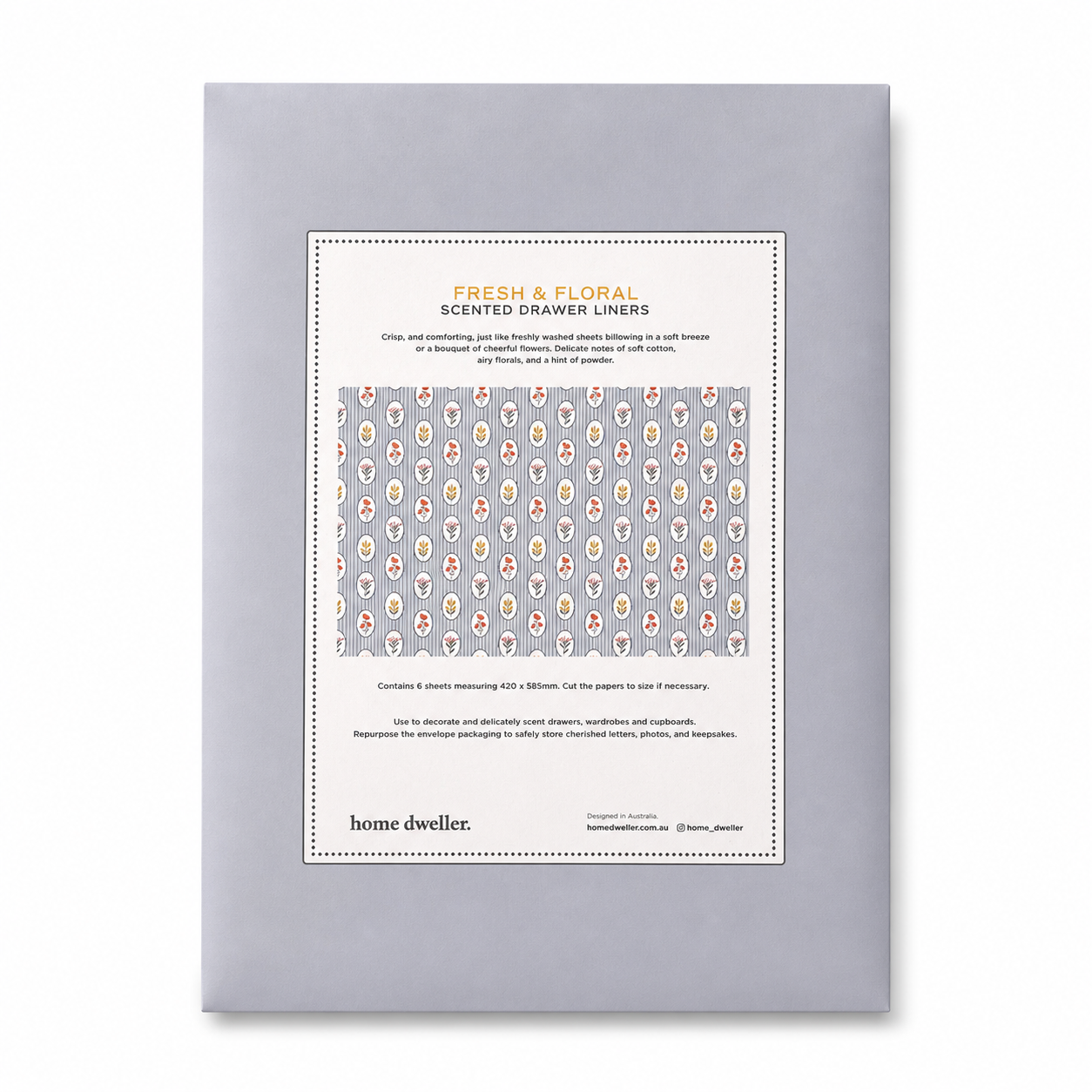 Home Dweller - Scented Drawer Liners - Fresh & Floral