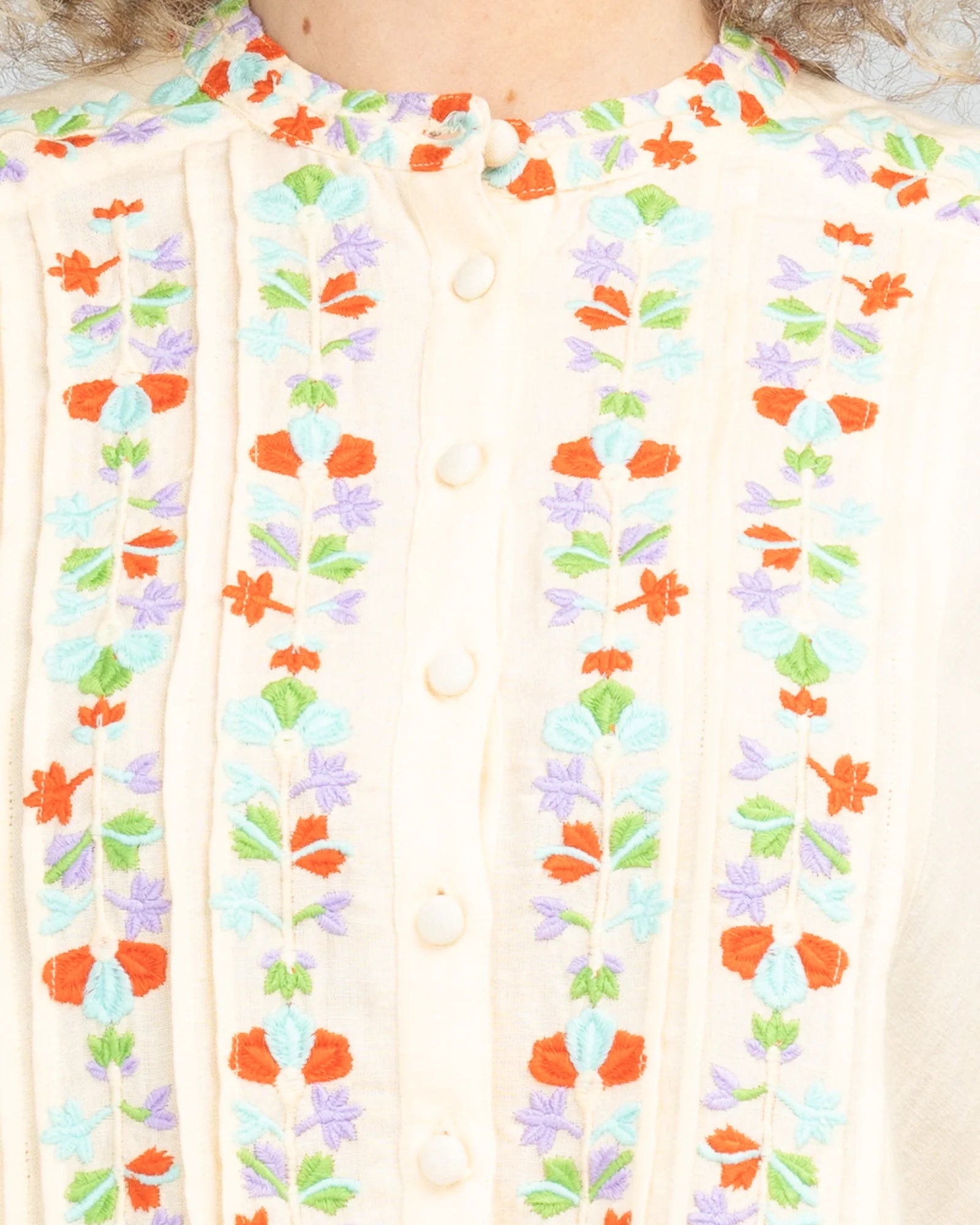 BOOM SHANKAR ROSEMARY TOP - CREAM