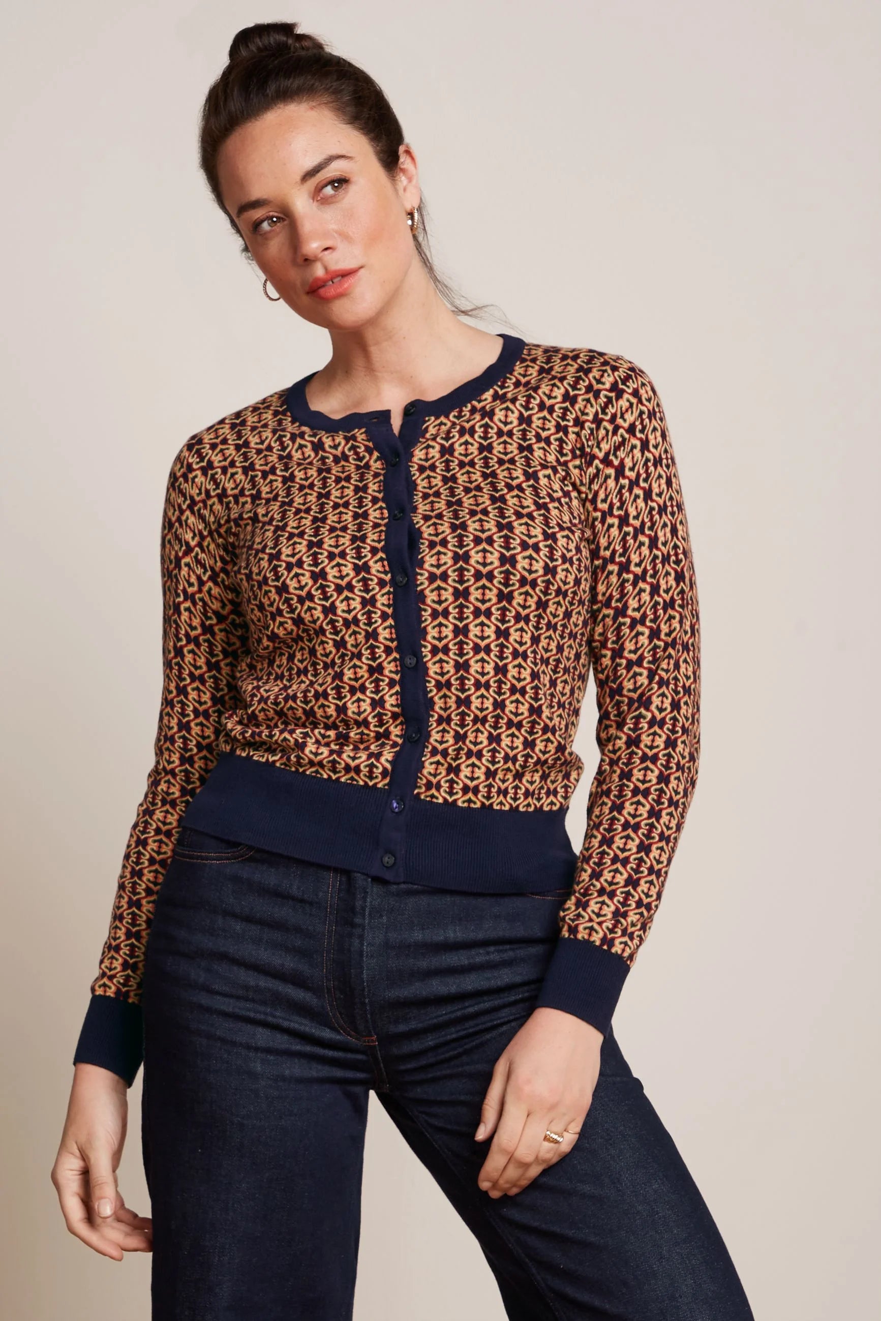 CARDI ROUNDNECK RIPLEY - KING LOUIE - AW25