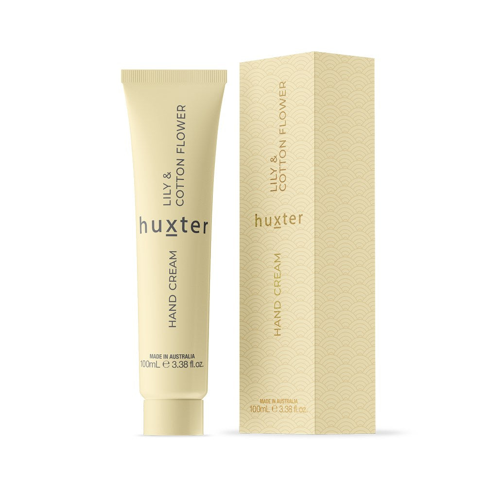 HAND CREAM 35ML BOXED - YELLOW - LILY & COTTON FLOWER