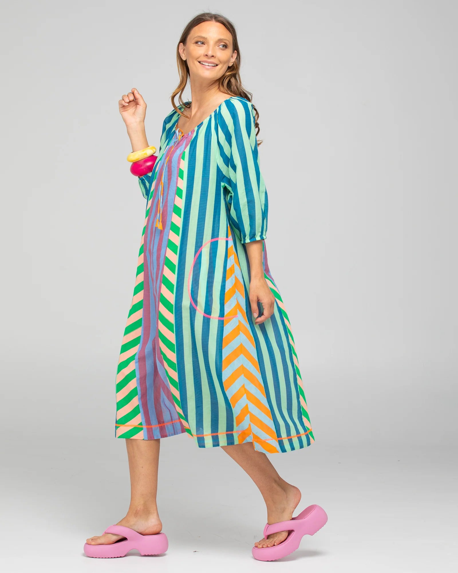 BOOM SHANKAR LUCIA DRESS - CAPRI SPLICED - SS26