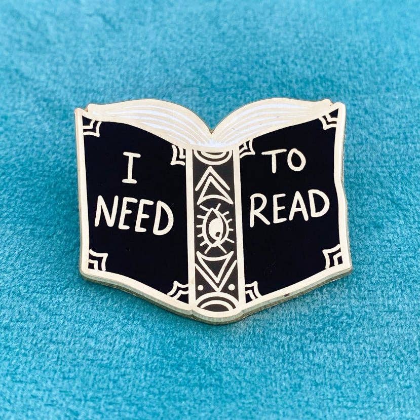 Jubly-Umph - I Need To Read Lapel Pin