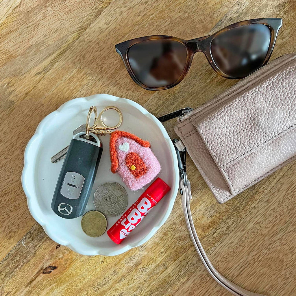 Home Dweller - Felt House Keychain | Bag Charm