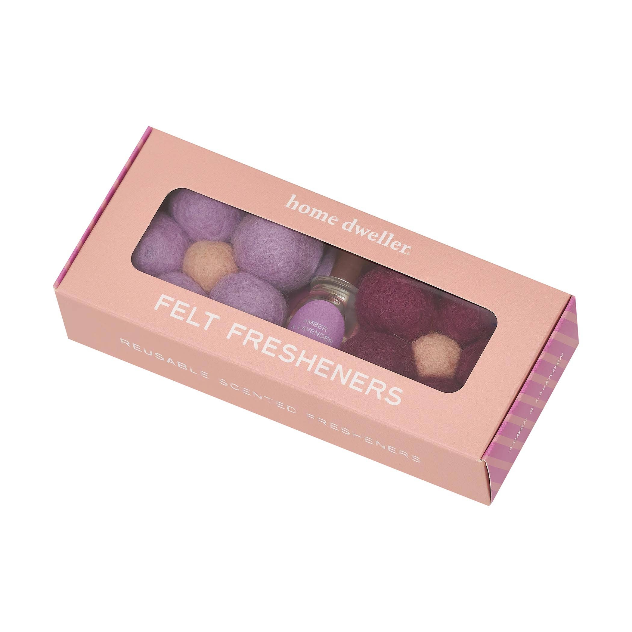 Home Dweller - Felt Flower Fresheners - Amber & Lavender
