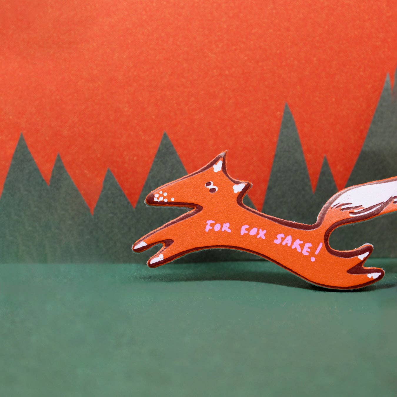 Ark Colour Design - For Fox Sake Key Fob