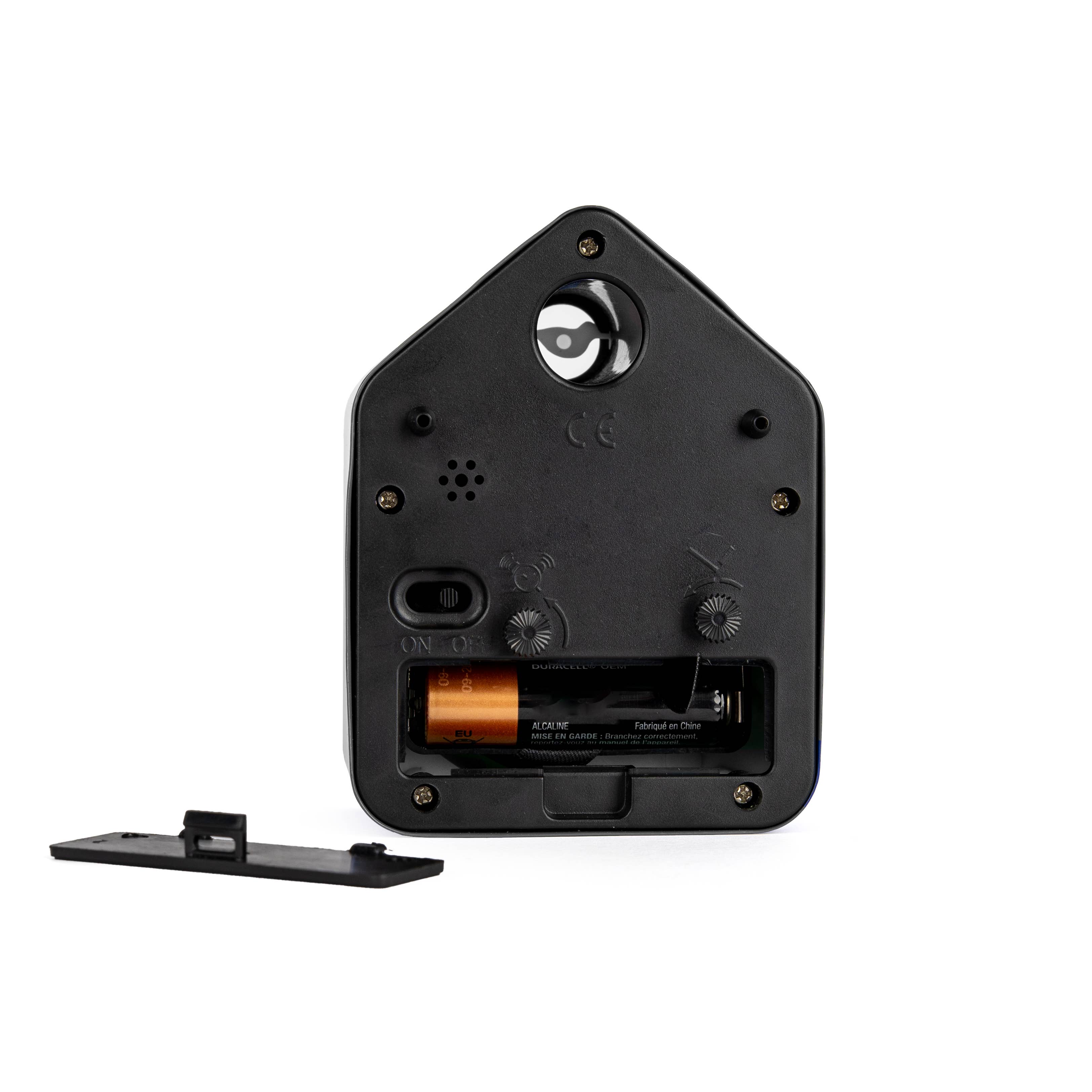 Fisura - Mini house alarm clock green