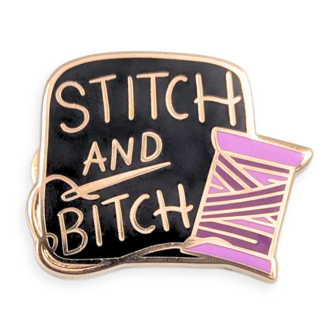 Jubly-Umph - Stitch And Bitch Lapel Pin