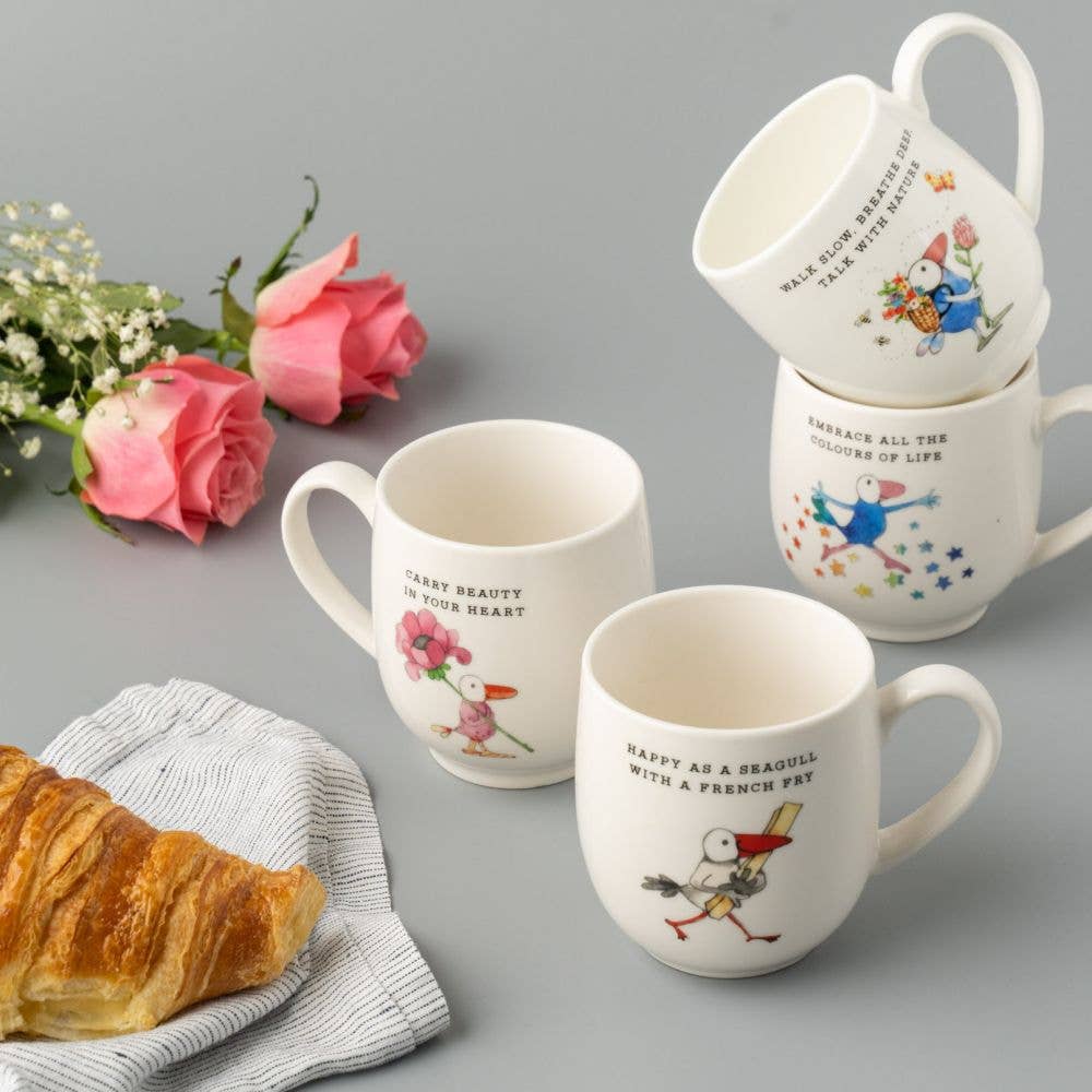 Vevoke - Fine Bone China Cup-Beauty
