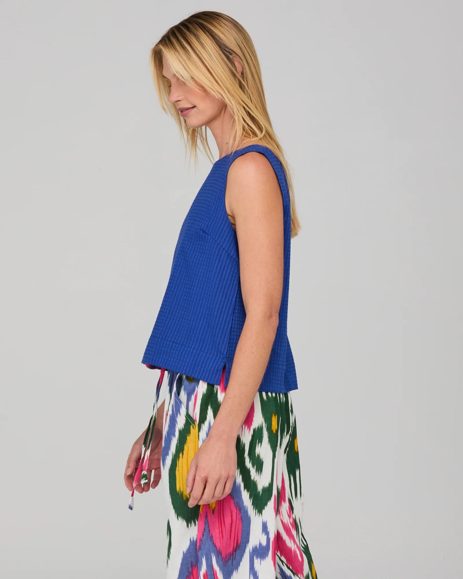 BOOM SHANKAR HARA TOP - BLU - SS26