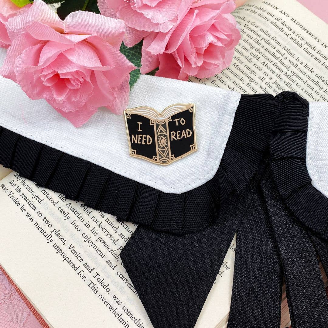 Jubly-Umph - I Need To Read Lapel Pin